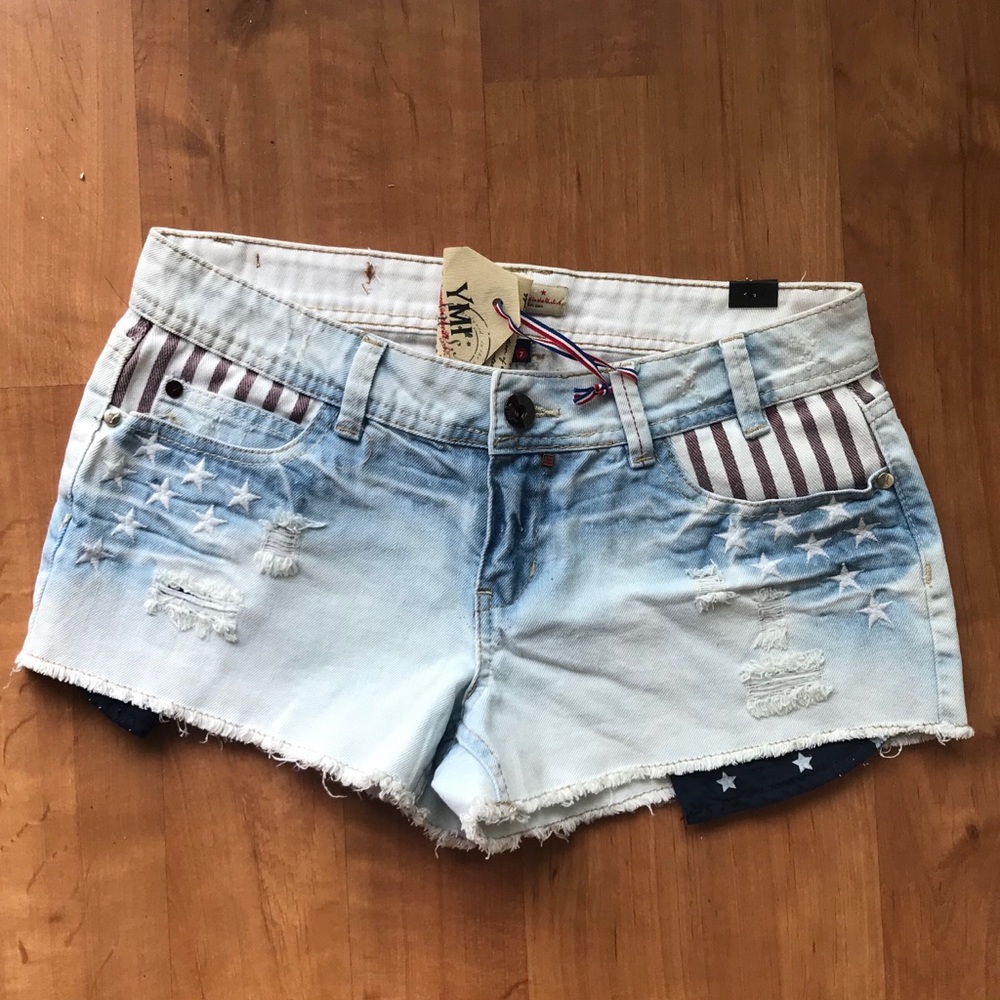 Flag shorts! 🇺🇸